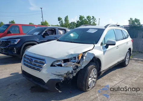 2015 Subaru Outback 2.5I Premium из США, поврежденный, VIN 4S4BSBCC5F3312614